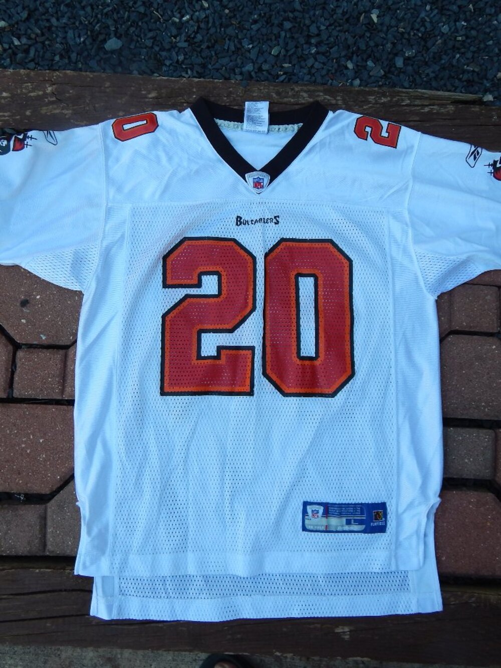 Reebok Tampa Bay Buccaneers #20 NFL Football Jersey Reebok Boys Large 14-16